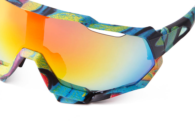2024 New Men's and Women's Cycling Sports Sunglasses,Driving Glasses Anti UV  Reflective Glasses,