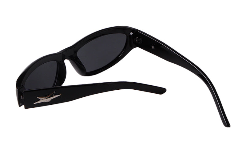 Fashion Cat's Eye Sunglasses Personalized Five pointed Star   Cycling Sports Sunglasses Female