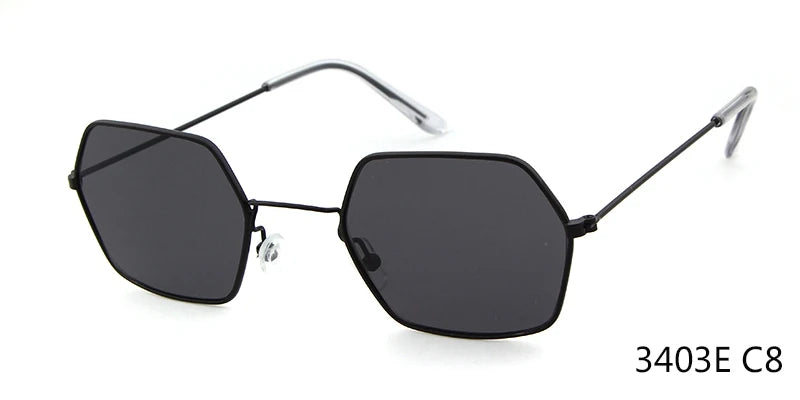 Newest Sunglasses Women Mens Small Hexagon Frame lunette SunGlasses