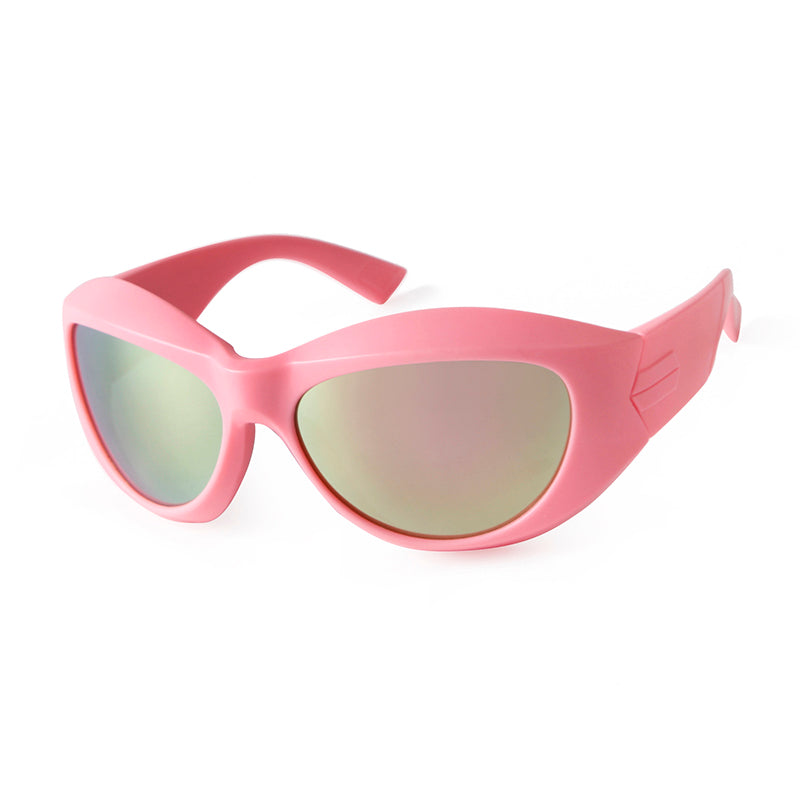 2024 Hot Selling Large Frame Sunglasses for Men, Steampunk Style, Sports Sunshade, Cycling Sunglasses