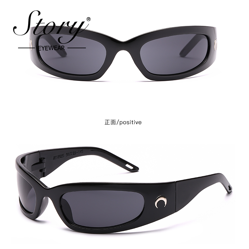 2024 New Trendy Colorful Reflective Glasses,Fashion Cross Mirror Sunglasses,Outdoor Unisex Cycling Sports Sunglasses