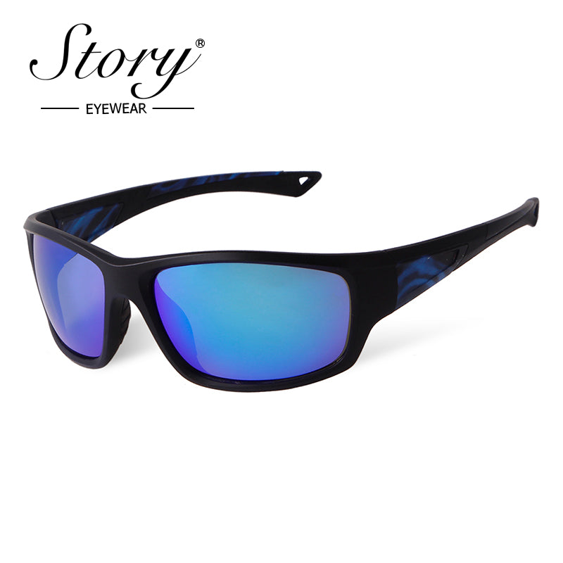 2024 New Simple Cycling Sunglasses, European and American Fashion Trend, Contrast Versatile Color Sports Glasses