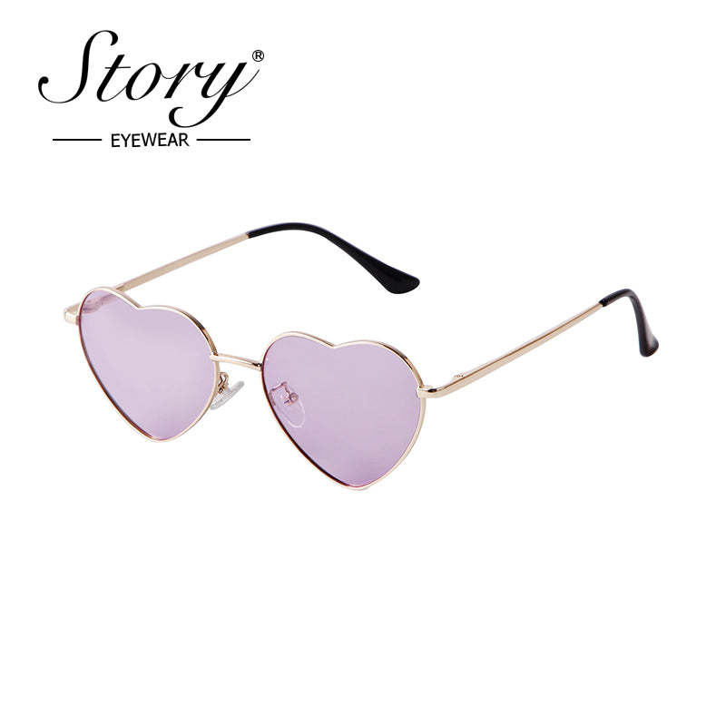 2024 new personalized trendy love glasses, retro fashion sunglasses