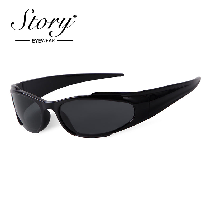 2024  Fashion Cat Eyes Style Cycling Glasses Outdoor Sports Sunglasses Fashion Show Sun glasses