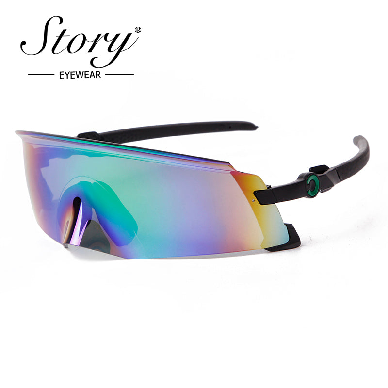 Sports Large Frameless Cool Fashion Sunglasses Cycling Sports Sunglasses