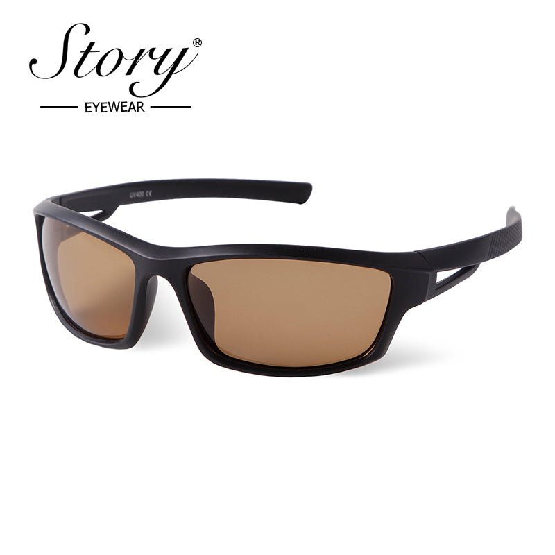 New Personalized Polarized Sports Sunglasses, Bicycle Riding Sunglasses Outdoor Sports Glasses