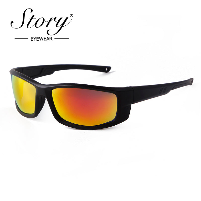 2024 New Cycling Glasses, Outdoor Sports Glasses, Men's Sunglasses, Bicycles, New reflective and Explosion-proof sunglasses