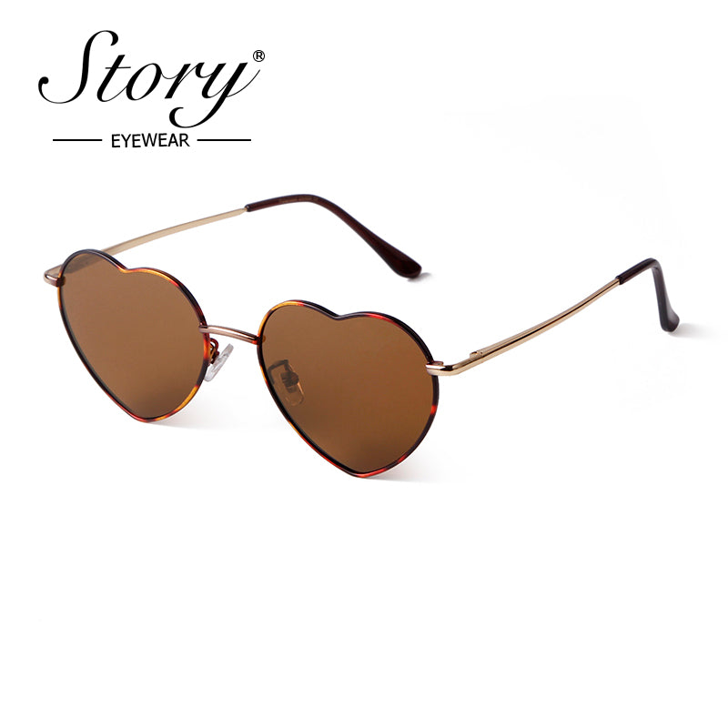2024 new personalized trendy love glasses, retro fashion sunglasses
