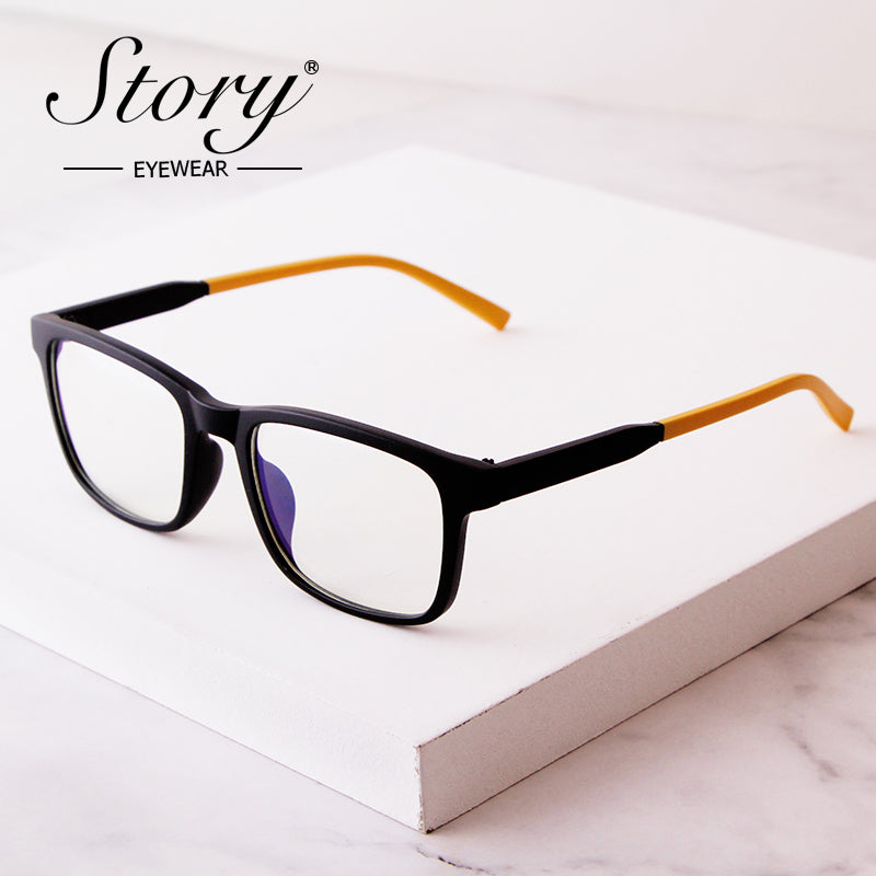 2024 New Fashion Versatile Frame Multi color Anti Blue Light Children's Flat Mirror Campus Trend High Quality Optical Glasses