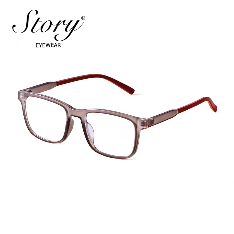 2024 New Fashion Versatile Frame Multi color Anti Blue Light Children's Flat Mirror Campus Trend High Quality Optical Glasses