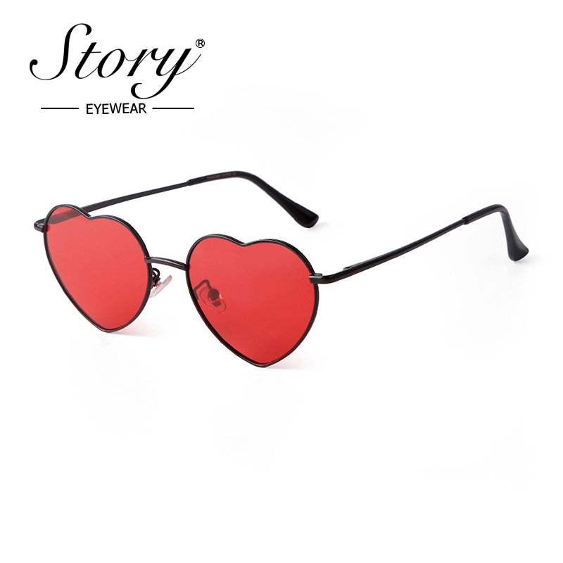 2024 new personalized trendy love glasses, retro fashion sunglasses