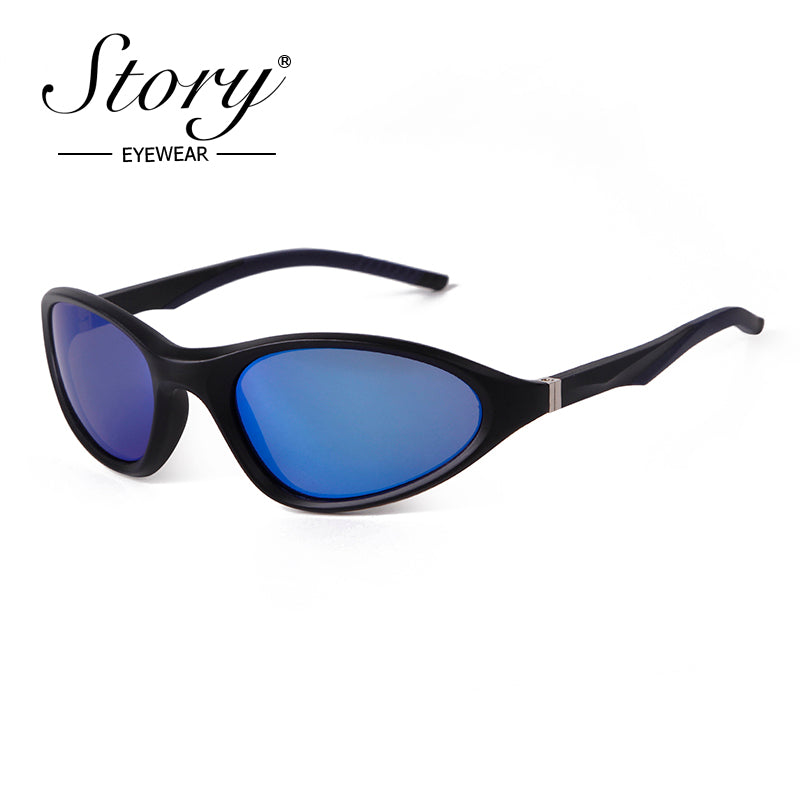 Male and Female small frame sports sunglasses, colorful outdoor cycling glasses