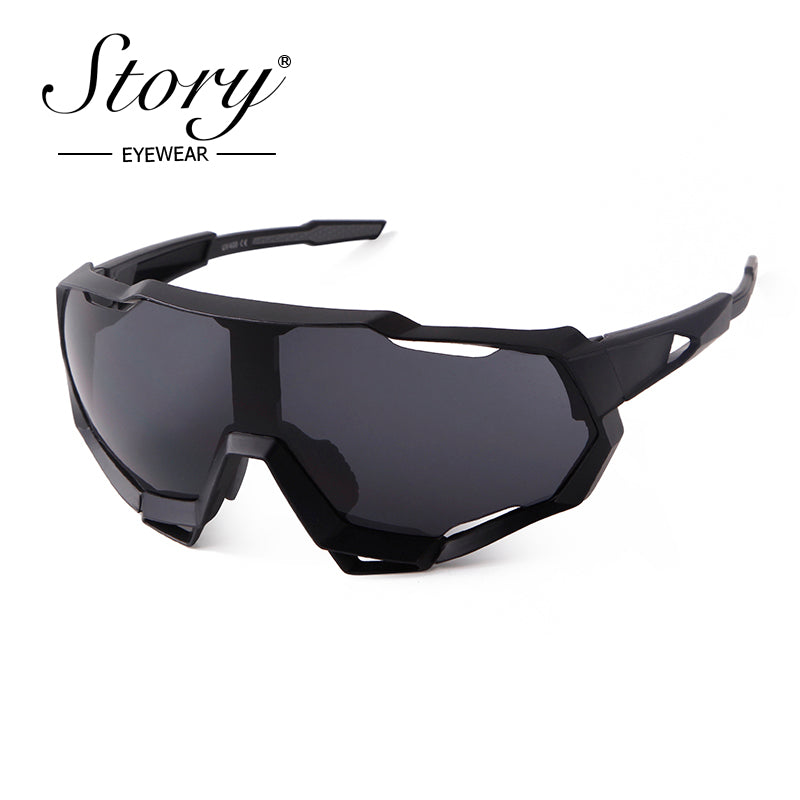 2024 New Men's and Women's Cycling Sports Sunglasses,Driving Glasses Anti UV  Reflective Glasses,
