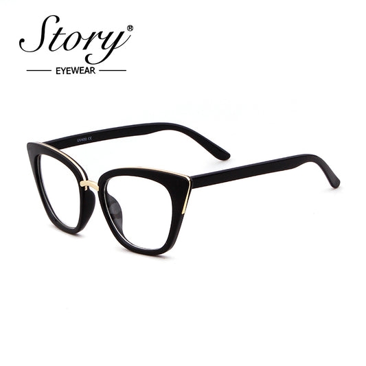 STORY Cat Eye Drop Sunglasses Women Sun Glasses uv400