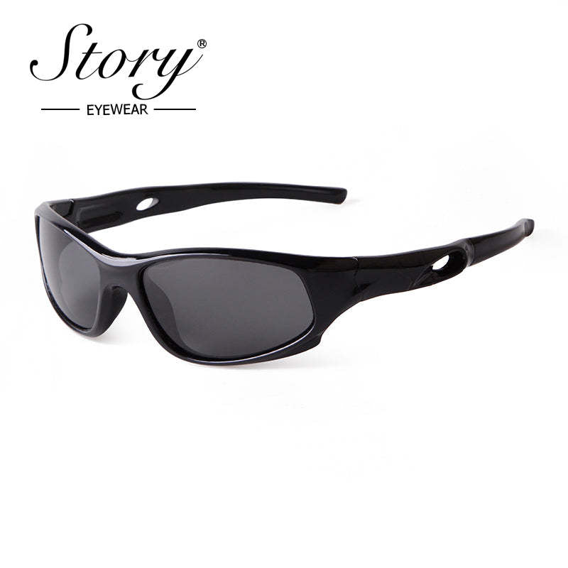 New Fashion Outdoor Sports Leisure Fashion Street Photo Style Children's Polarized Sunglasses,Fashion Eyeglass Frame