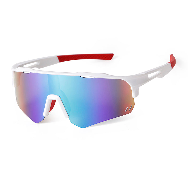 4 New Outdoor Sports Sunglasses for Men and Women, Fashionable Colorful Windproof Riding Glasses, UV Protection Sunglasses