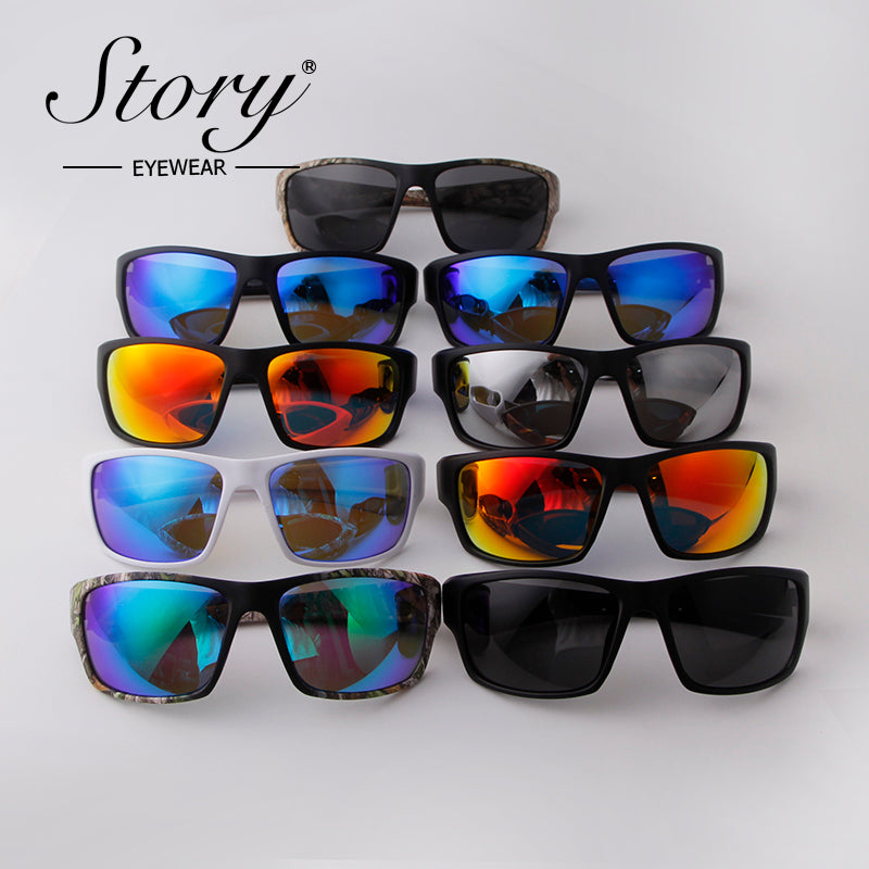 Multi color Sports Sunglasses Fashion Versatile Men's and Women's Cycling Glasses 2024