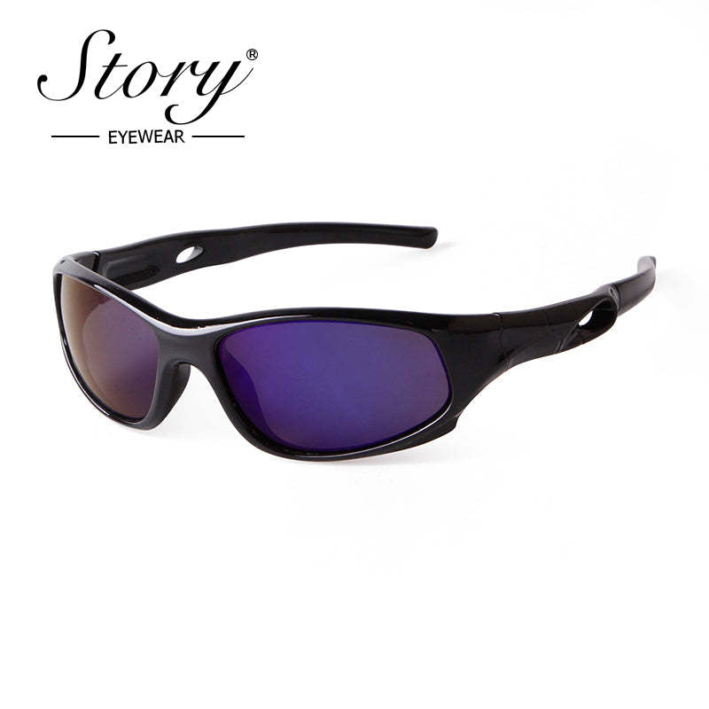 New Fashion Outdoor Sports Leisure Fashion Street Photo Style Children's Polarized Sunglasses,Fashion Eyeglass Frame
