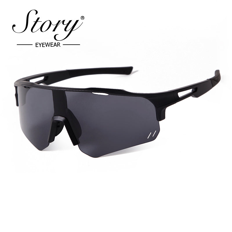4 New Outdoor Sports Sunglasses for Men and Women, Fashionable Colorful Windproof Riding Glasses, UV Protection Sunglasses