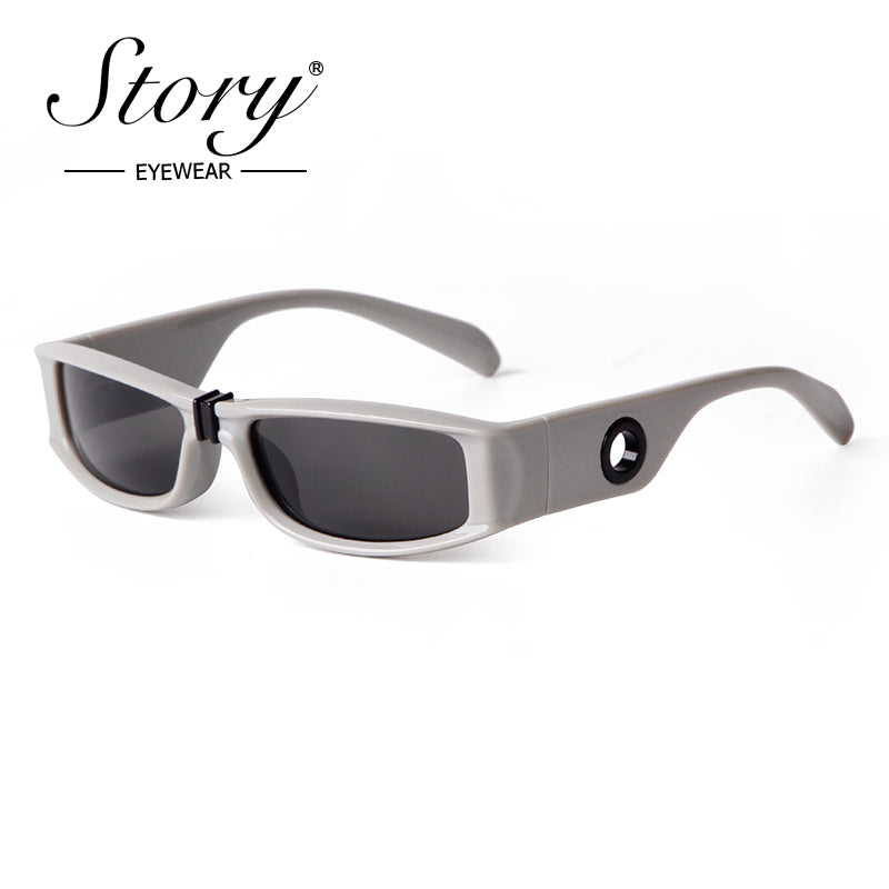 2024 new INS sunglasses, men's trendy and cool integrated sunglasses, women's internet celebrities, UV resistant and strong light driving
