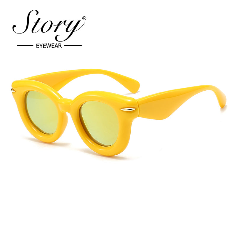 2024 New Fashion Personalized Popular Bubble Exaggerated Sunglasses
