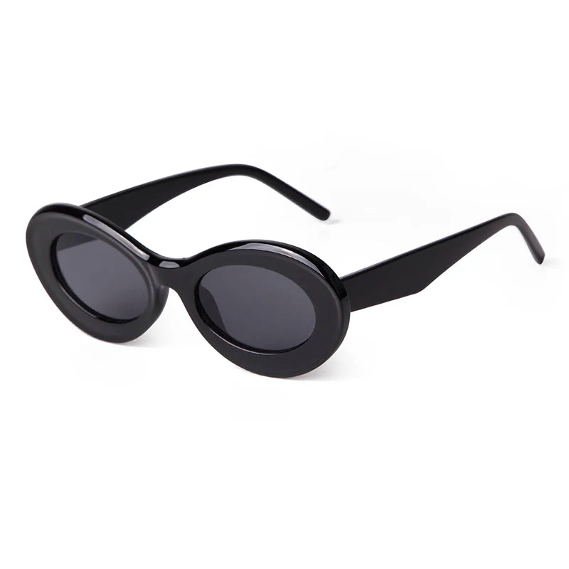 Trend Oval Sunglasses Women Retro  SunGlasses UV400