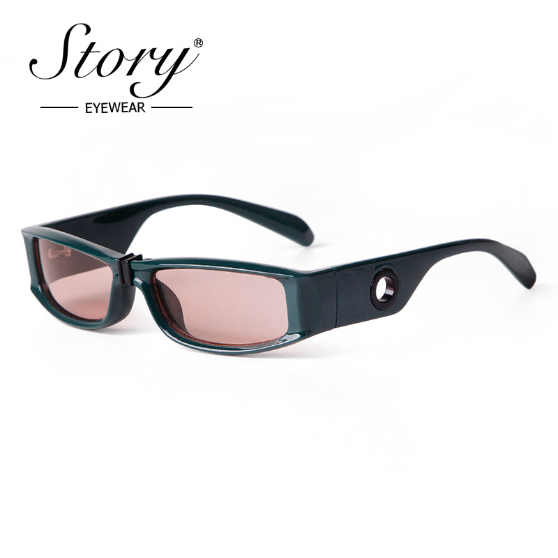 2024 new INS sunglasses, men's trendy and cool integrated sunglasses, women's internet celebrities, UV resistant and strong light driving