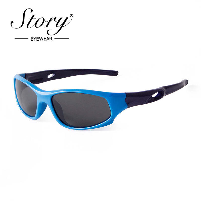 New Fashion Outdoor Sports Leisure Fashion Street Photo Style Children's Polarized Sunglasses,Fashion Eyeglass Frame