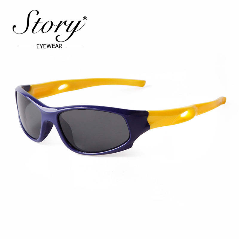 New Fashion Outdoor Sports Leisure Fashion Street Photo Style Children's Polarized Sunglasses,Fashion Eyeglass Frame