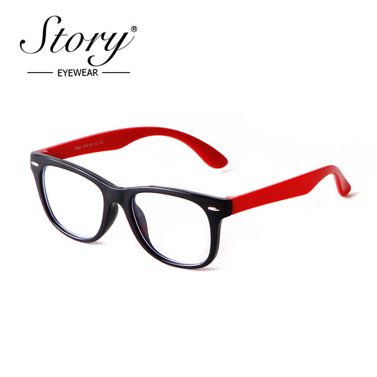 2024 New Anti Blue Light & Radiation Eye Protection Children's Glasses Comfortable Silicone Frame