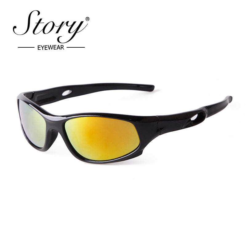 New Fashion Outdoor Sports Leisure Fashion Street Photo Style Children's Polarized Sunglasses,Fashion Eyeglass Frame