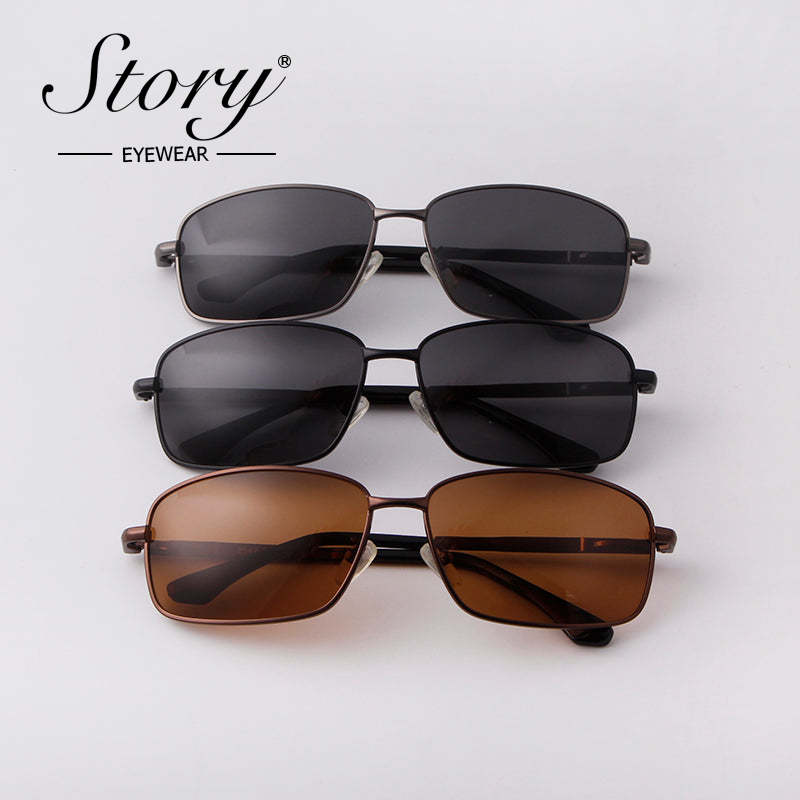New European and American fashion classic sunglasses, men's polarized glasses, driring sunglasses