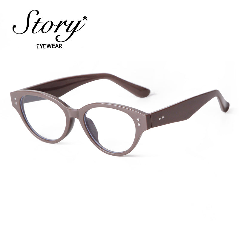 New Cat's Eye Small Frame Slim Sunglasses, High Grade Sunglasses Beach Vacation Style